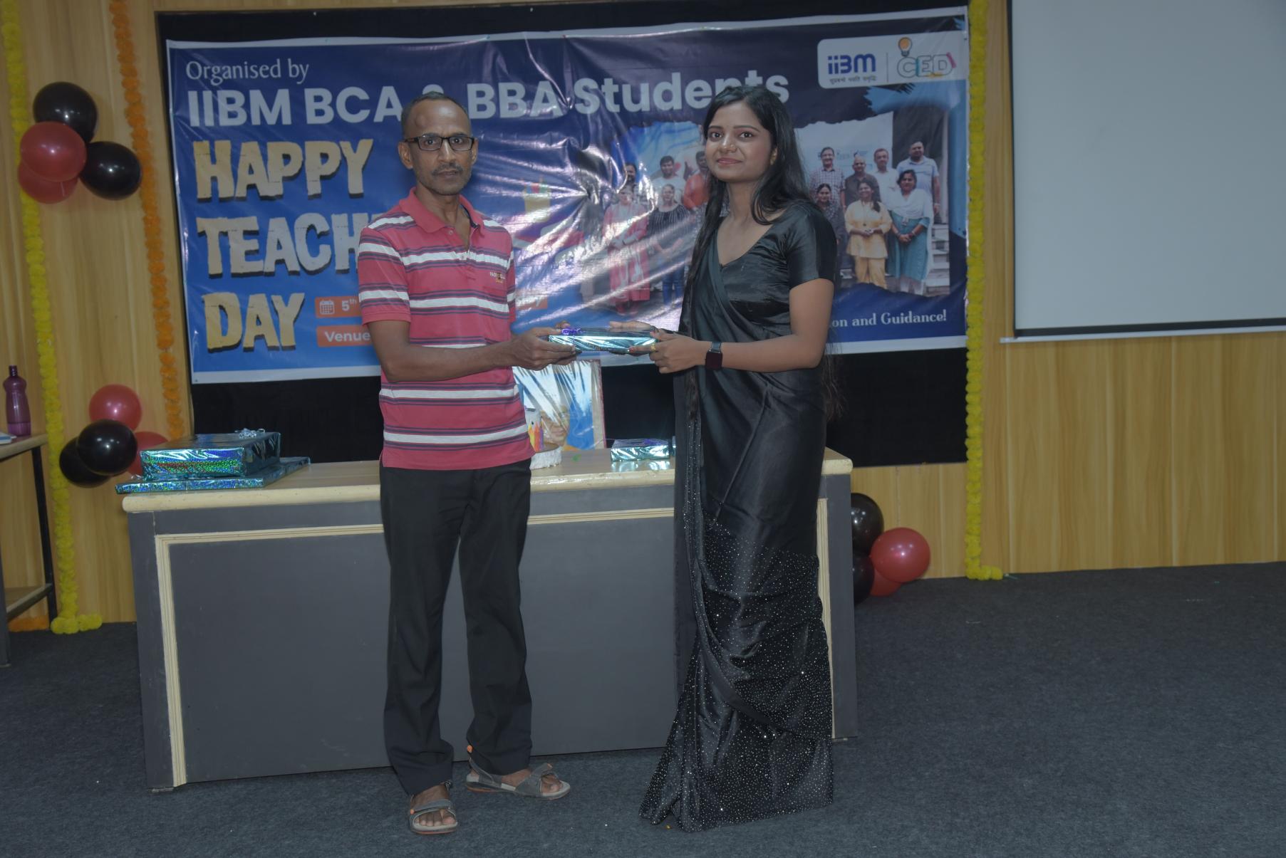 Teacher’s Day Celebration at IIBM – Honouring Educators with Joy and Gratitude